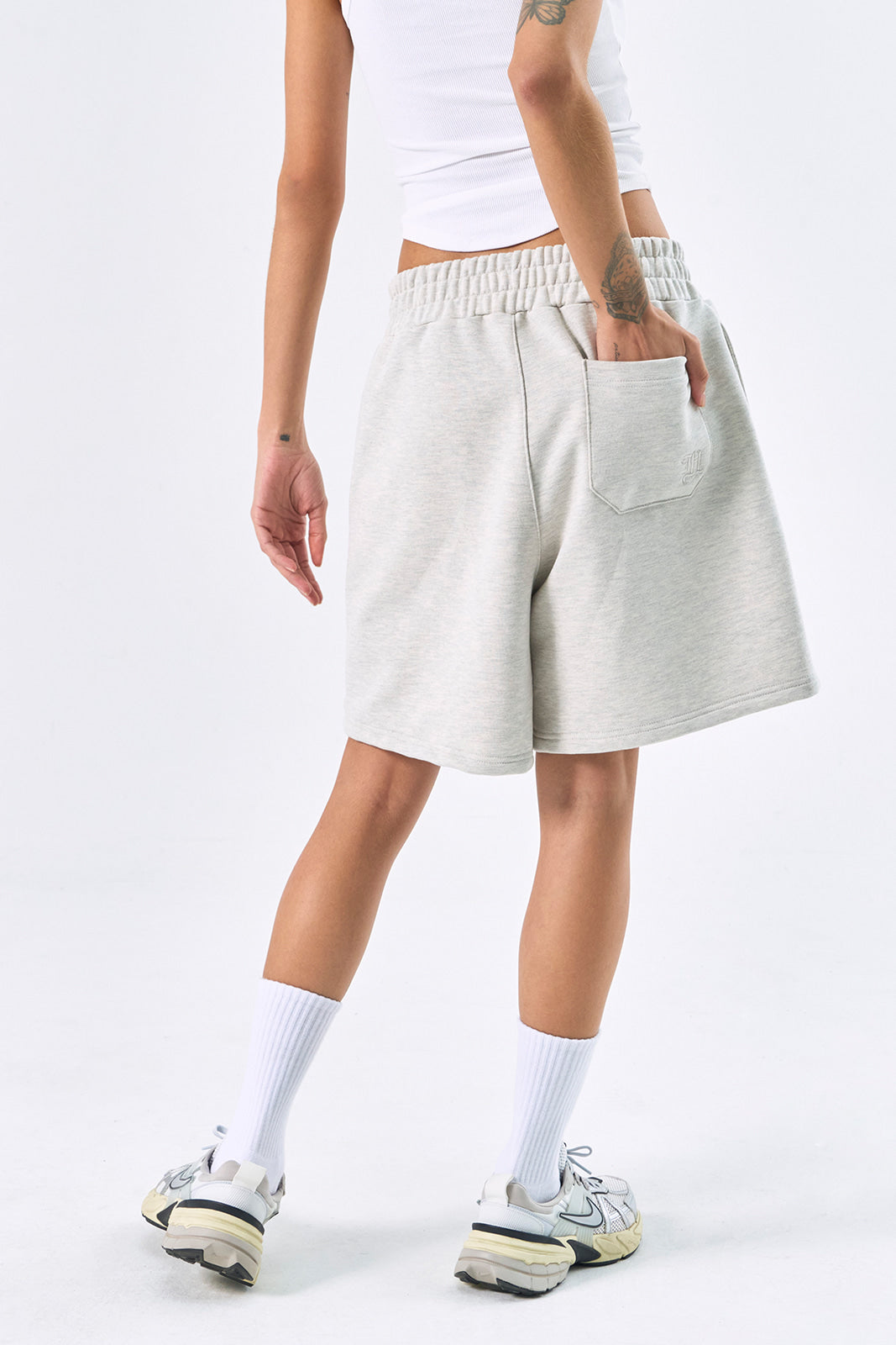 Womens Wide Waist Shorts