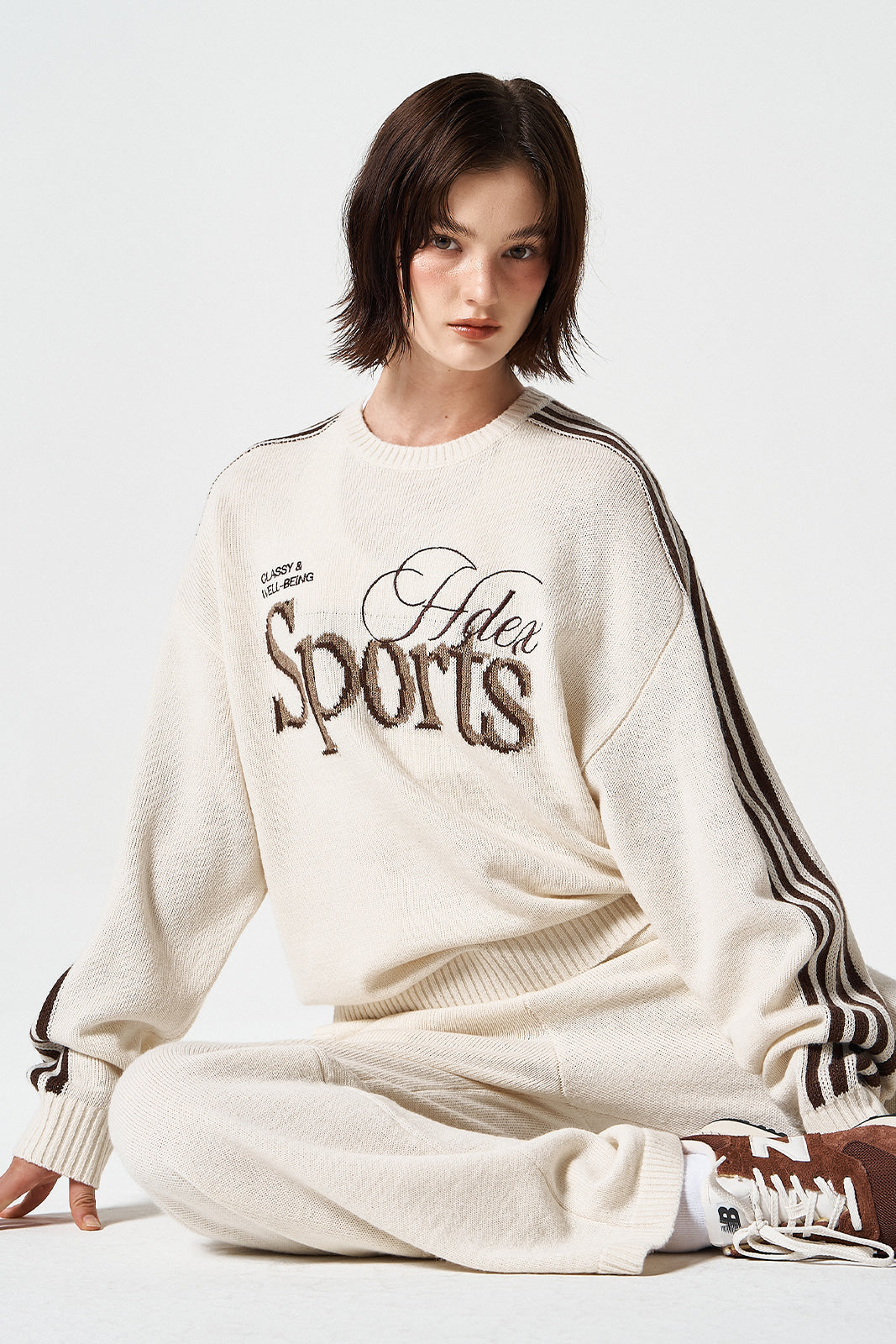 Womens Knit Sweat Shirt