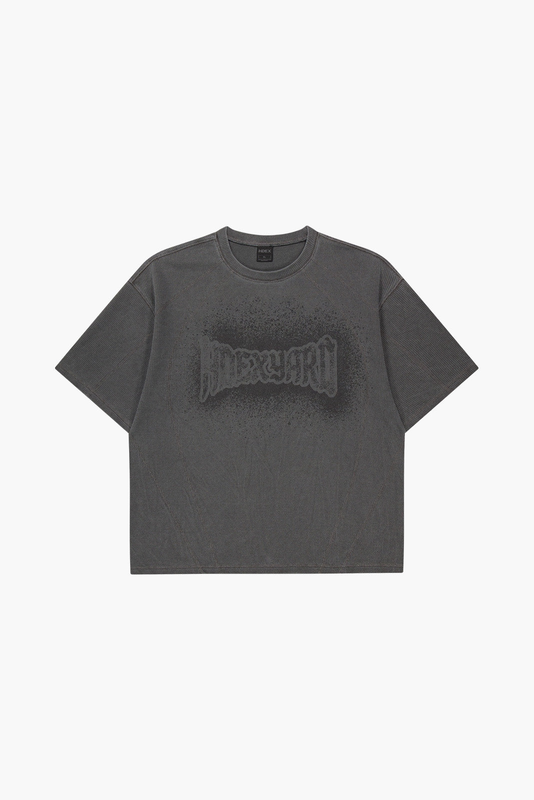 Pigment Cutline Waffle Short Sleeve