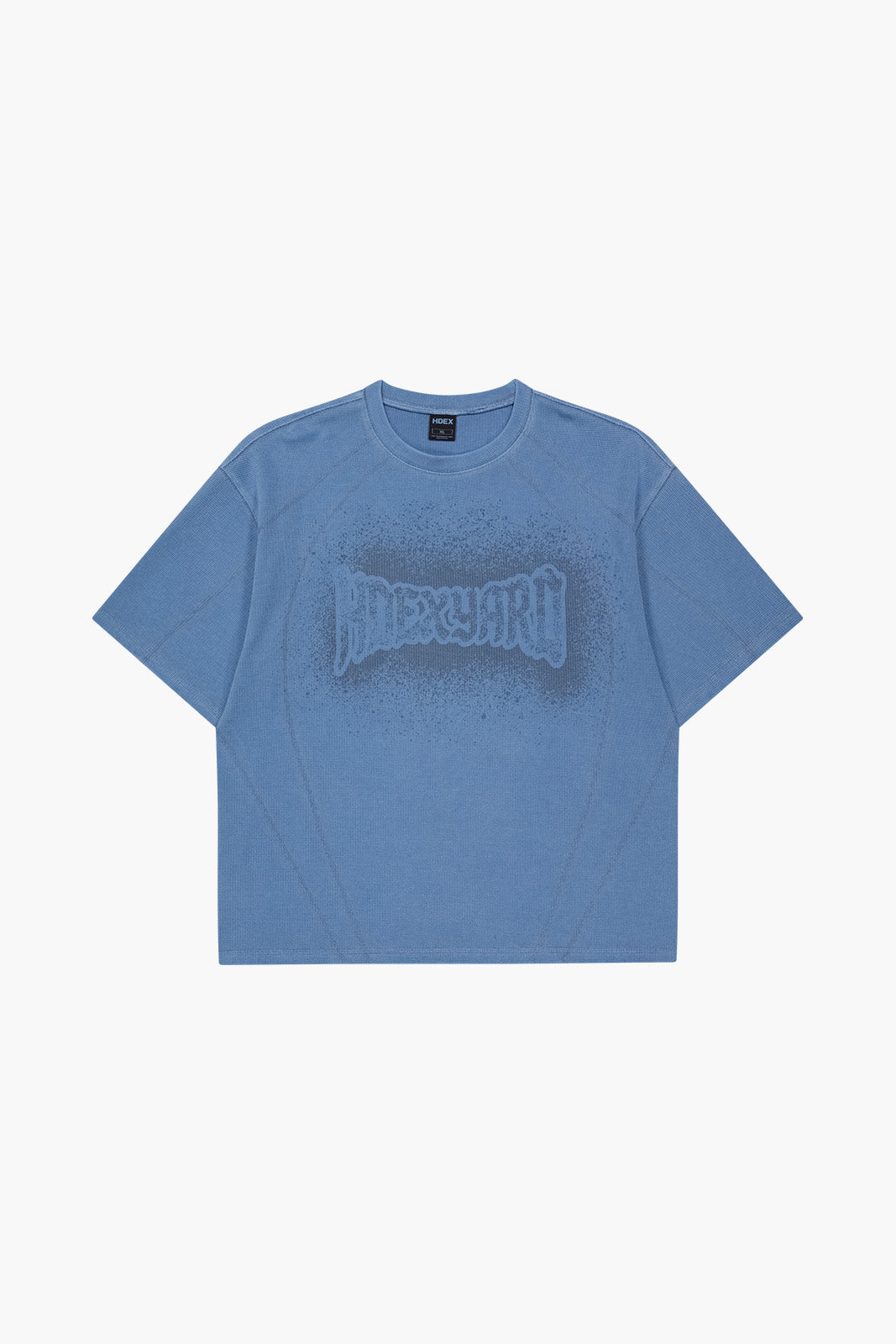 Pigment Cutline Waffle Short Sleeve