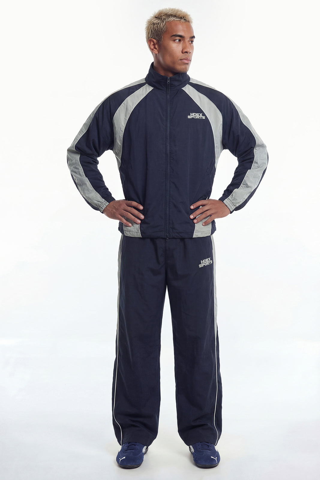 Color Summit Wide Nylon Pants