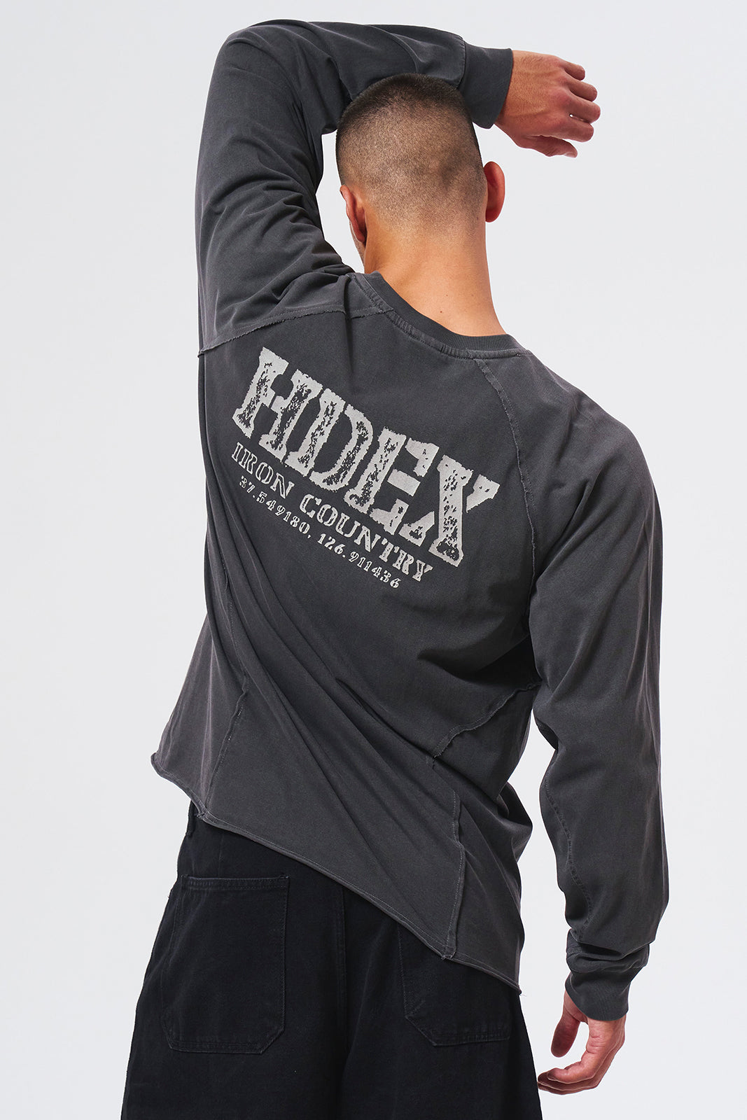 Core Back Logo Pigment Long Sleeve