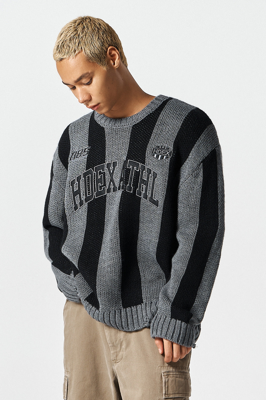 Athletic Stripe Knit