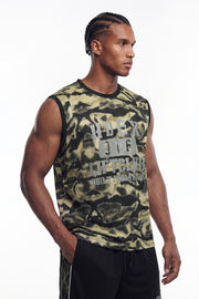 Lift Camo Mesh Sleeveless
