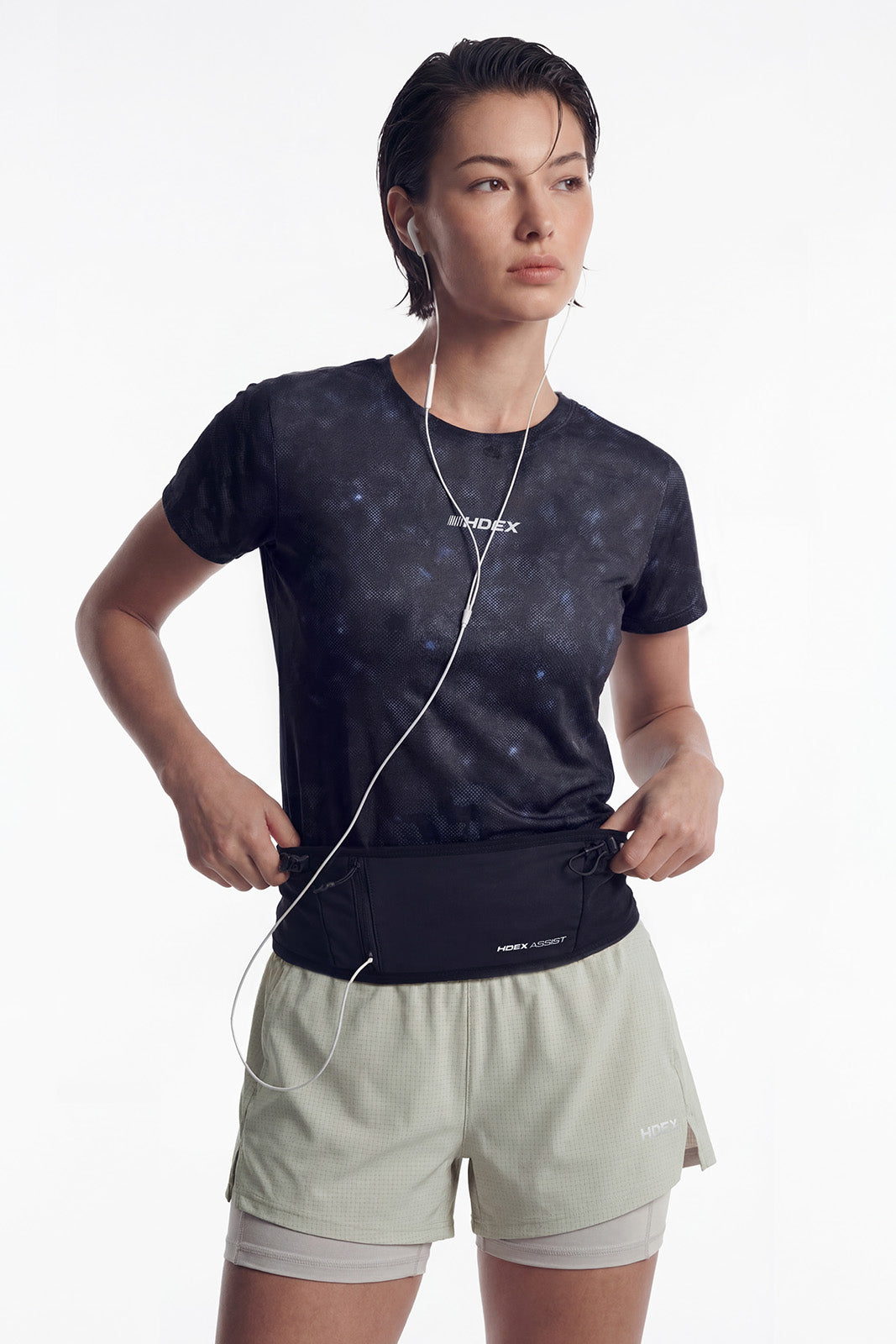 Assist Grain Short Sleeve W
