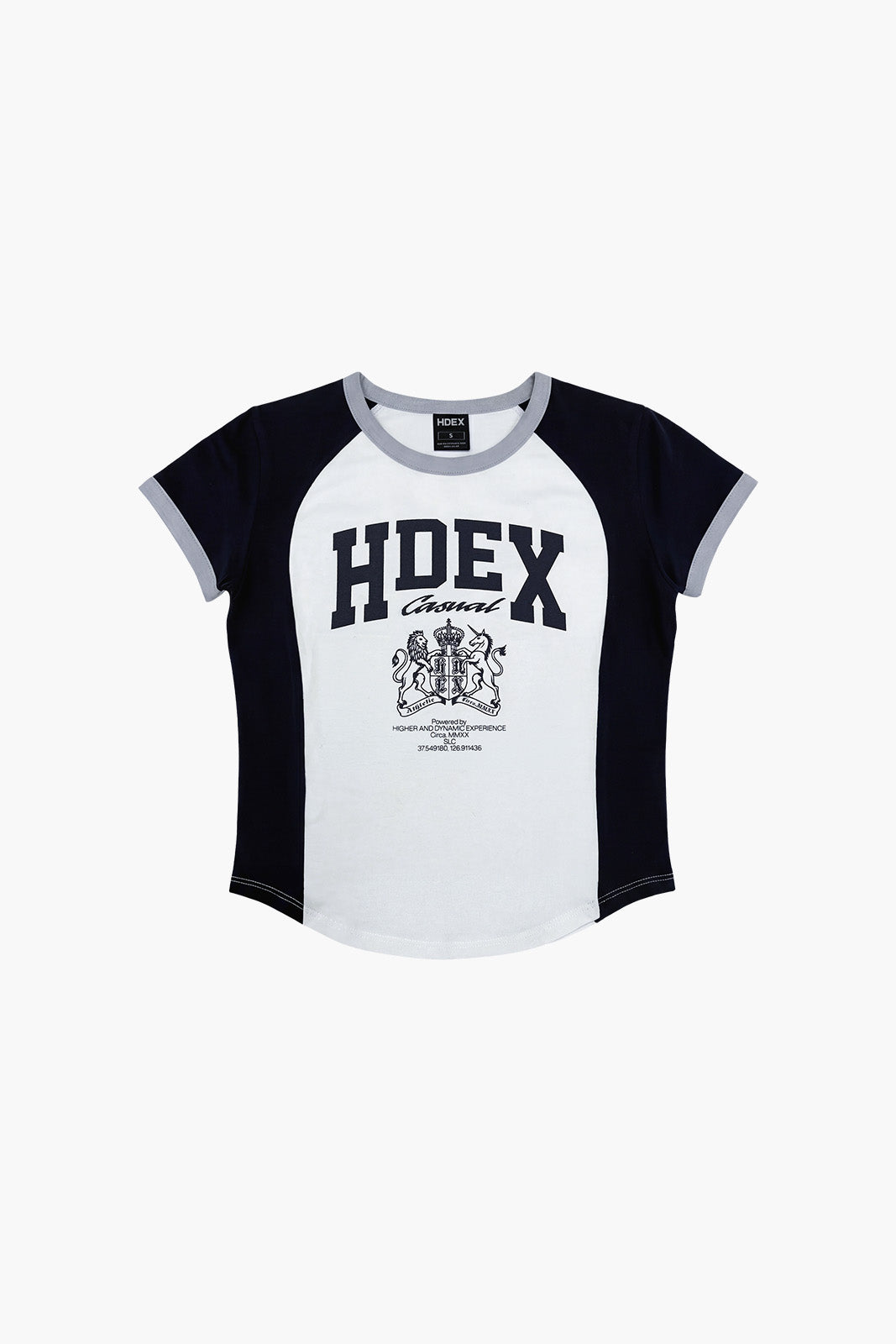 Crown Raglan Slim Fit Short Sleeve