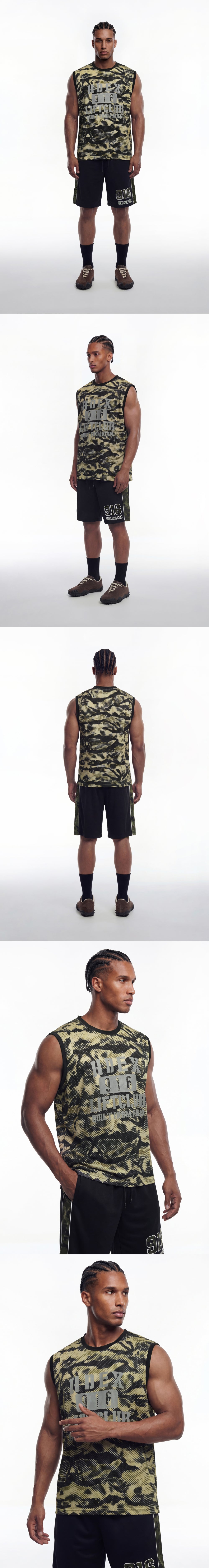 Lift Camo Mesh Sleeveless