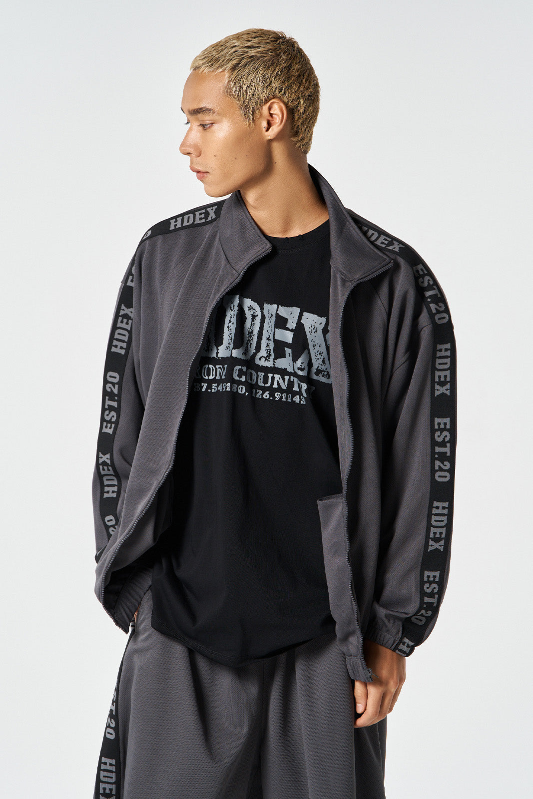 Tape Mesh Track Jacket