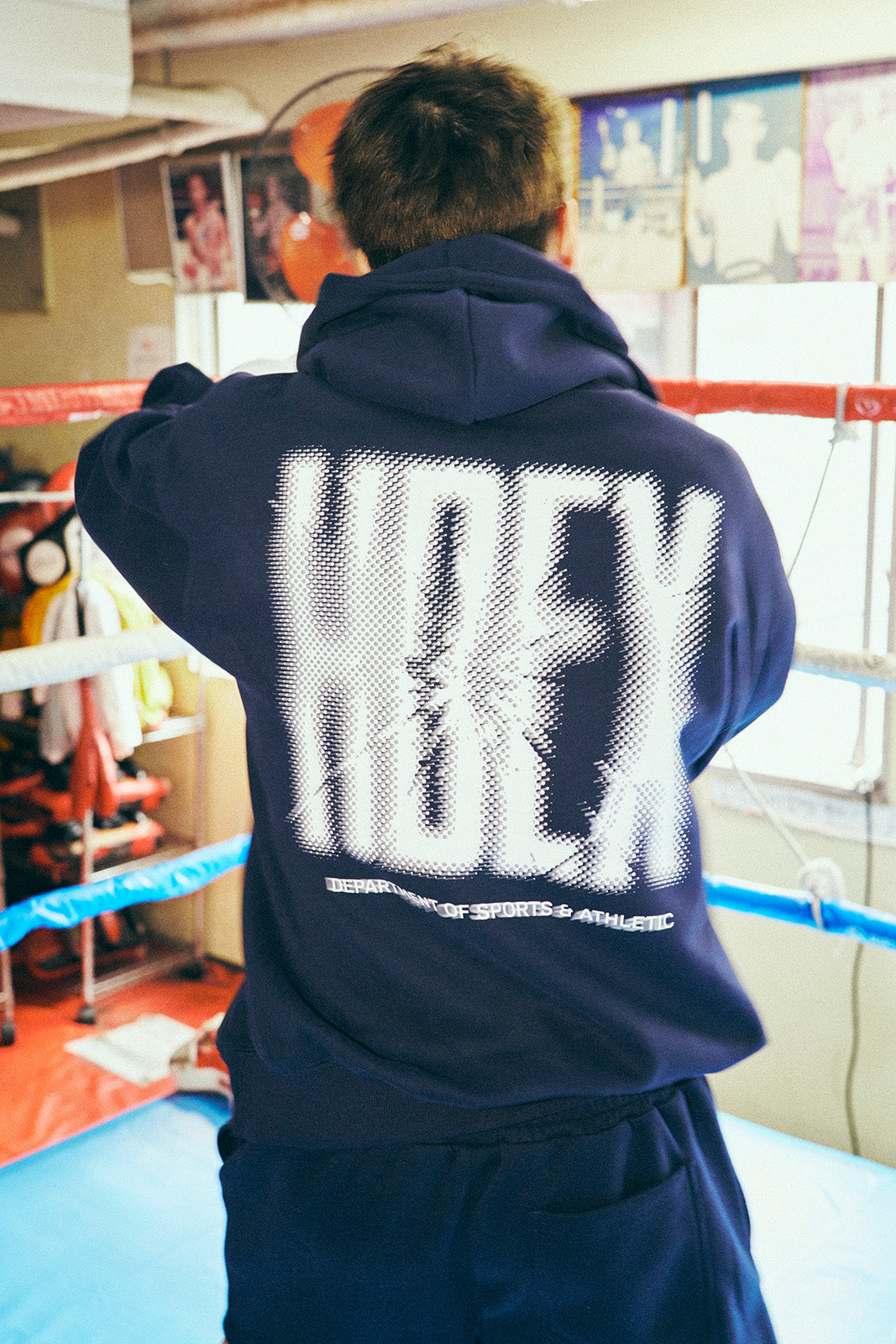 Crack Printed Hoodie