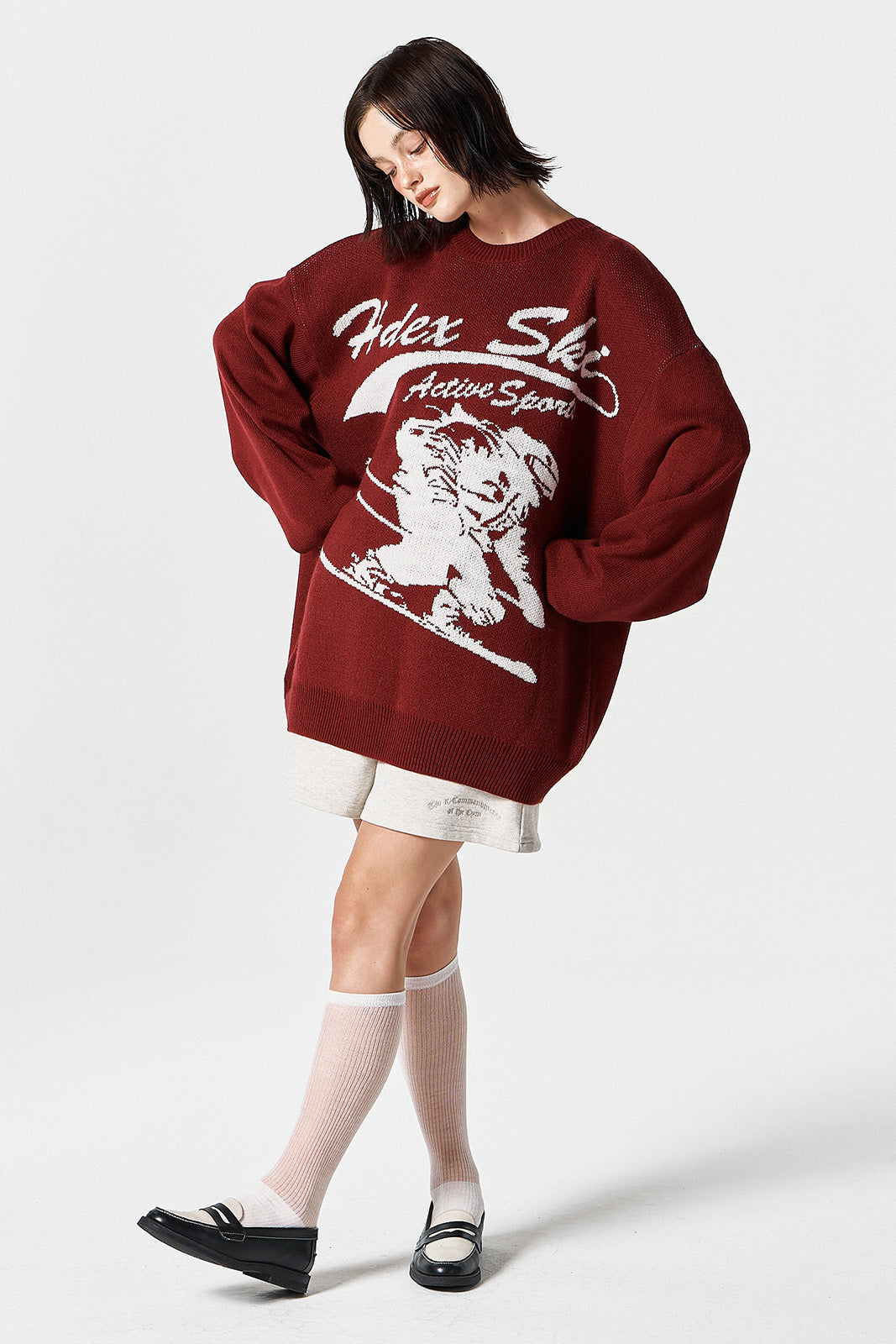 Over Fit Ski Knit