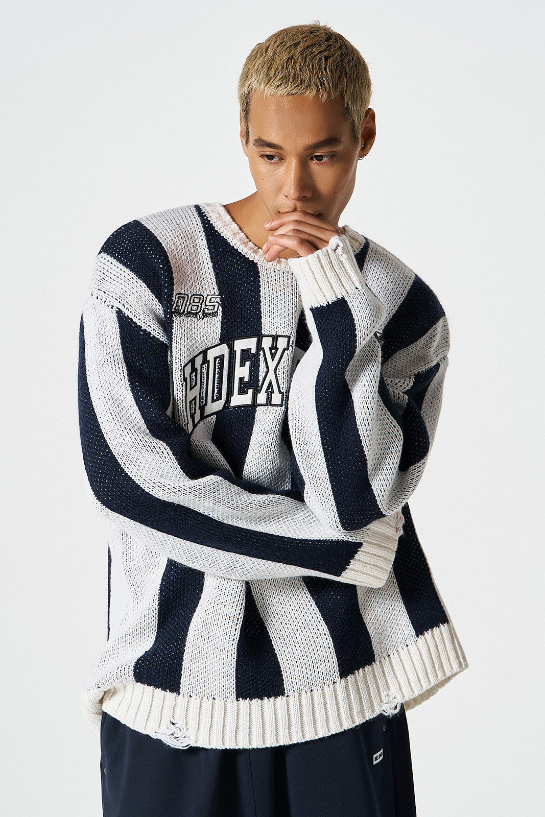Athletic Stripe Knit