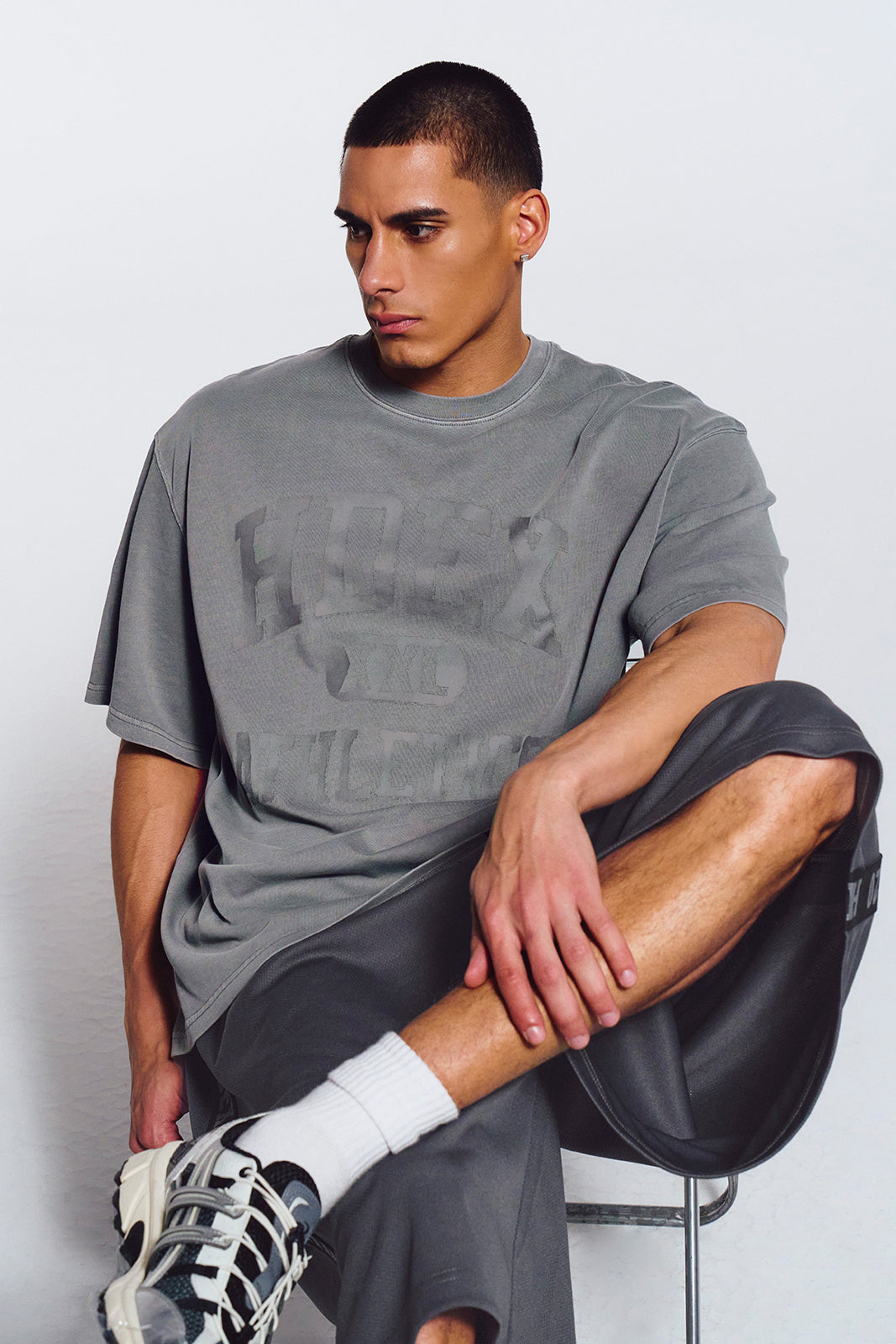 Tape Mesh Bermuda Shorts