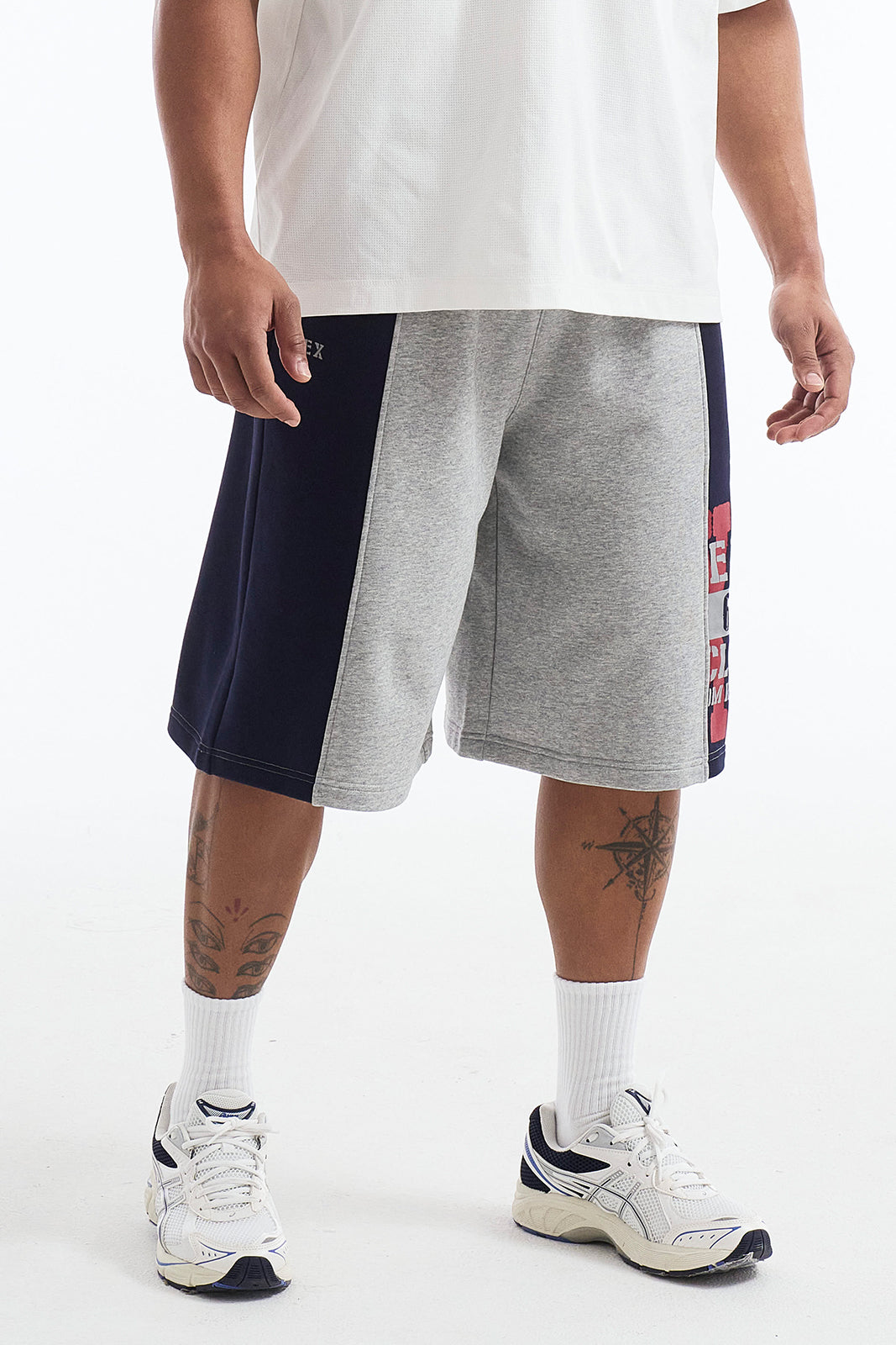 Lift Damage Block Sweat Shorts