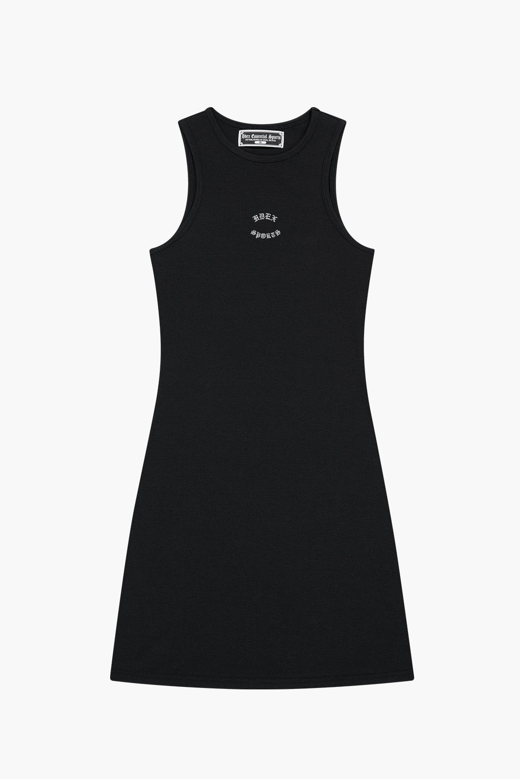 Essential Ribbed Halter Dress