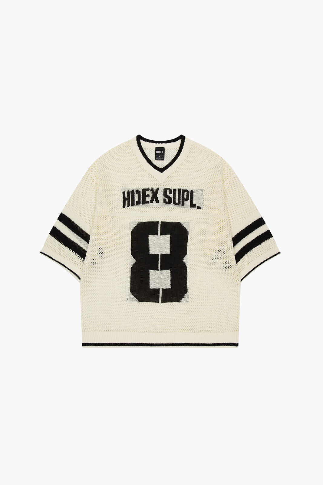 Number 8 Fishnet Rugby Knit