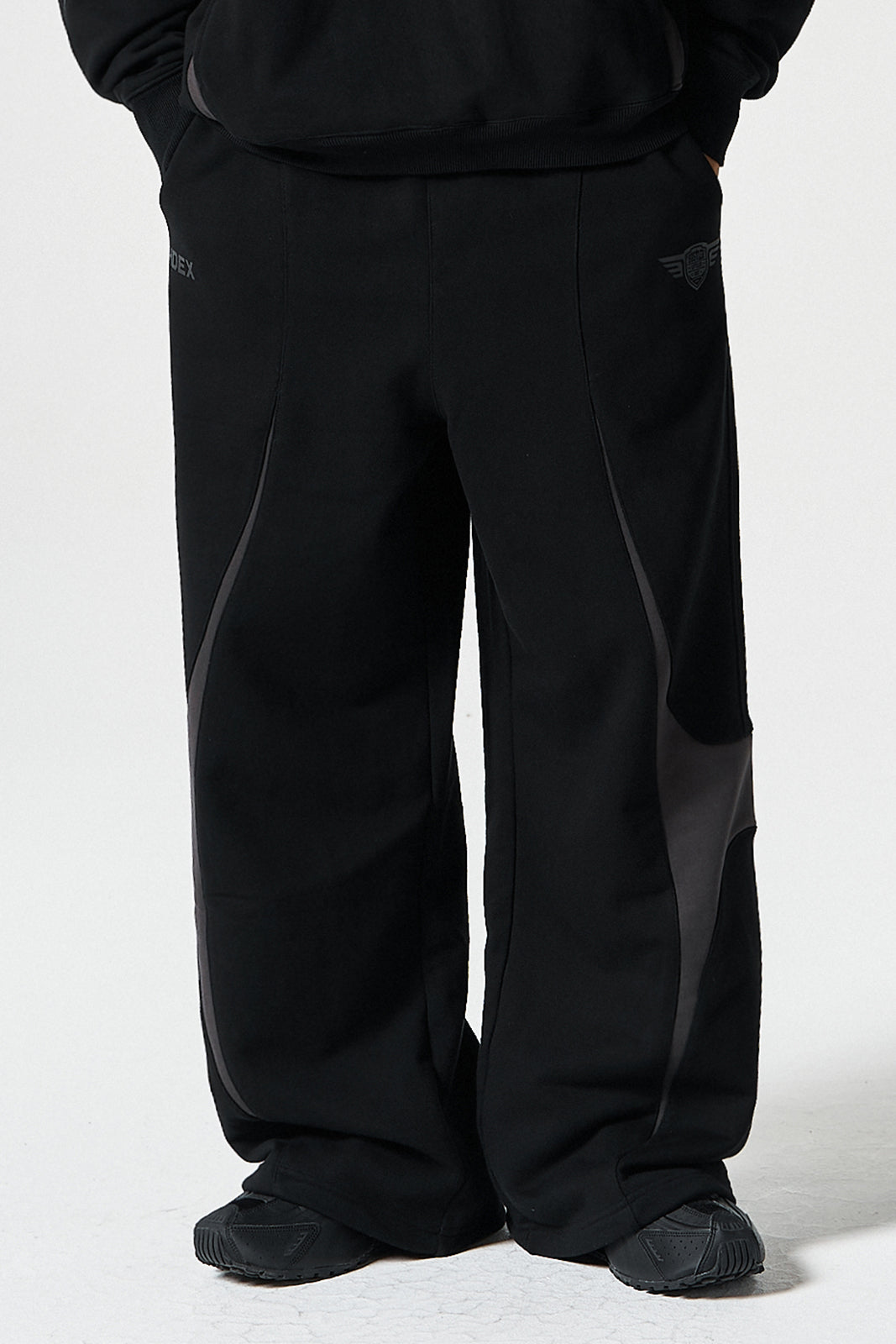 Winged Logo Color Block Sweat pants