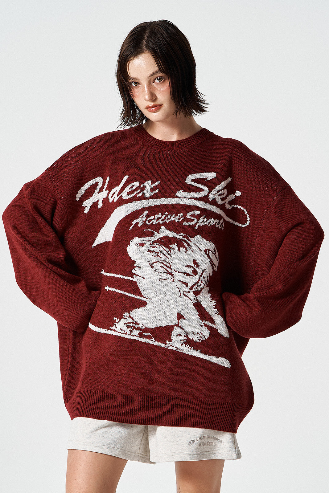 Over Fit Ski Knit