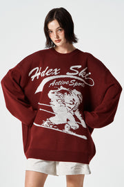 Over Fit Ski Knit