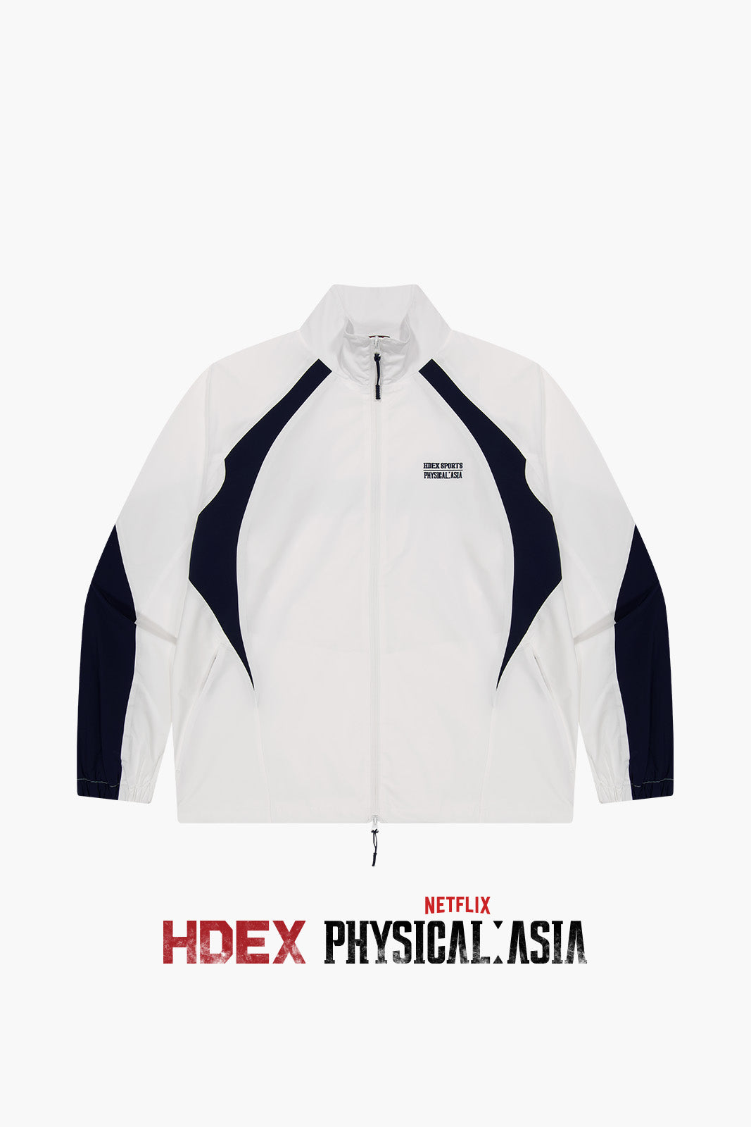 [HDEX X PHYSICAL: ASIA] Color Block Jacket-White