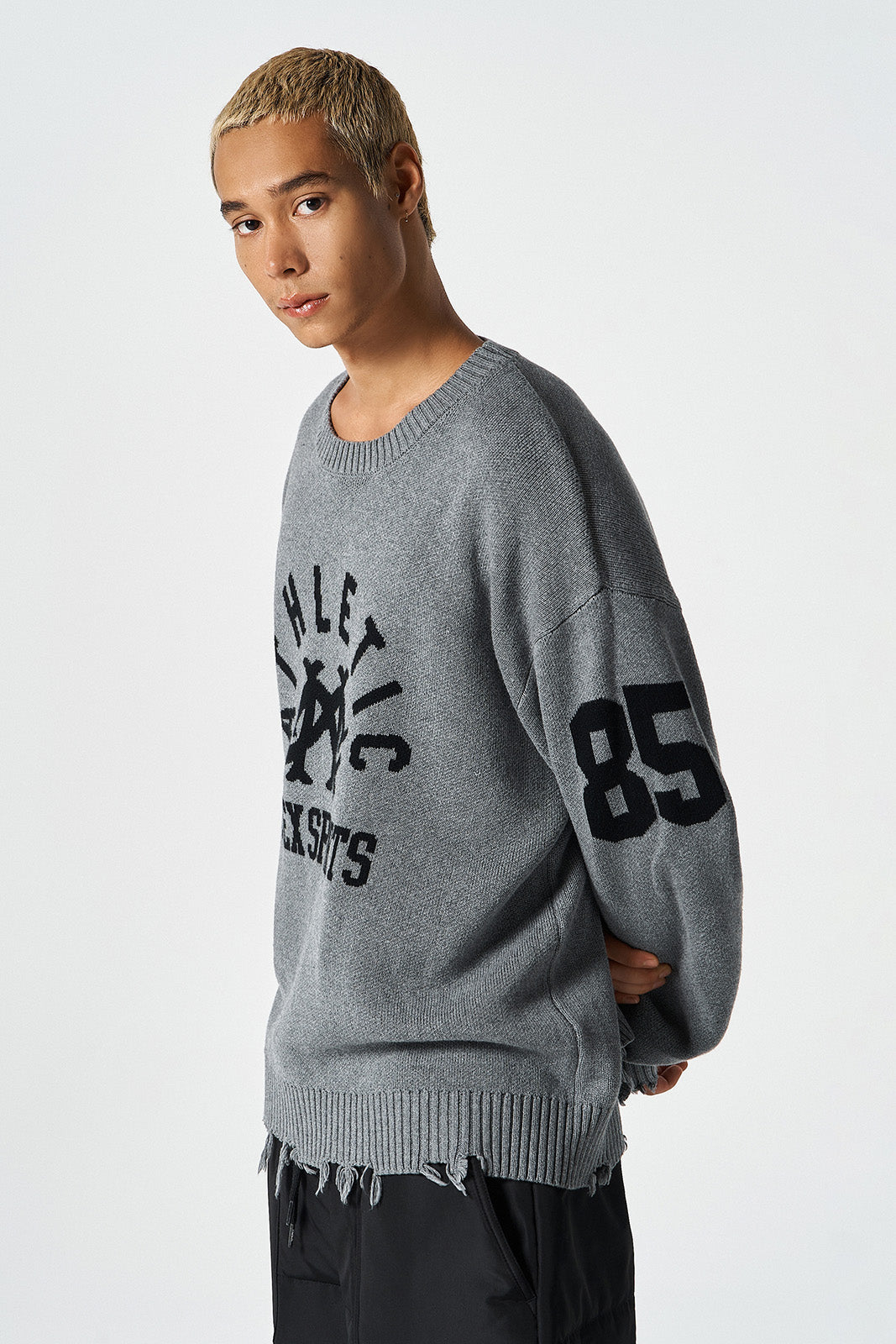 Rugby Knit Sweat Shirt