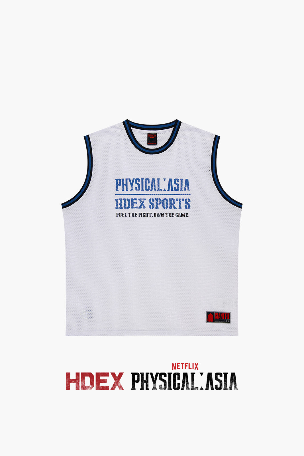 [HDEX X PHYSICAL: ASIA] Giant Fit Team Sleeveless-Blue