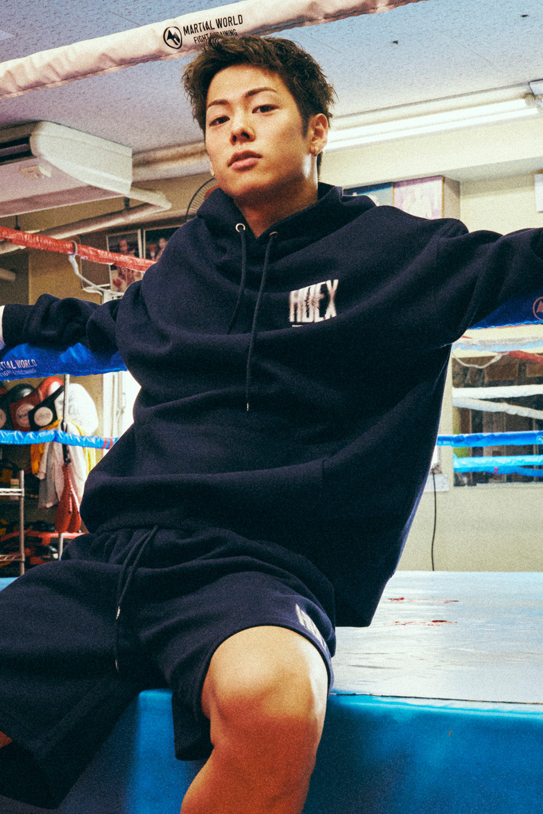 Crack Printed Hoodie