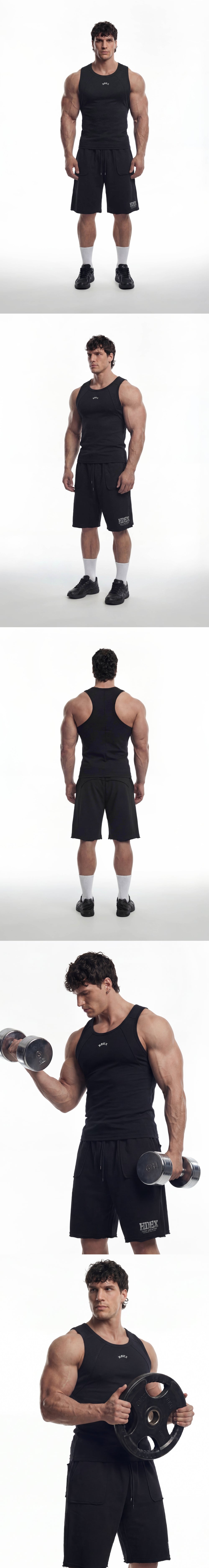 Essential Cut Line Body Fit Tank