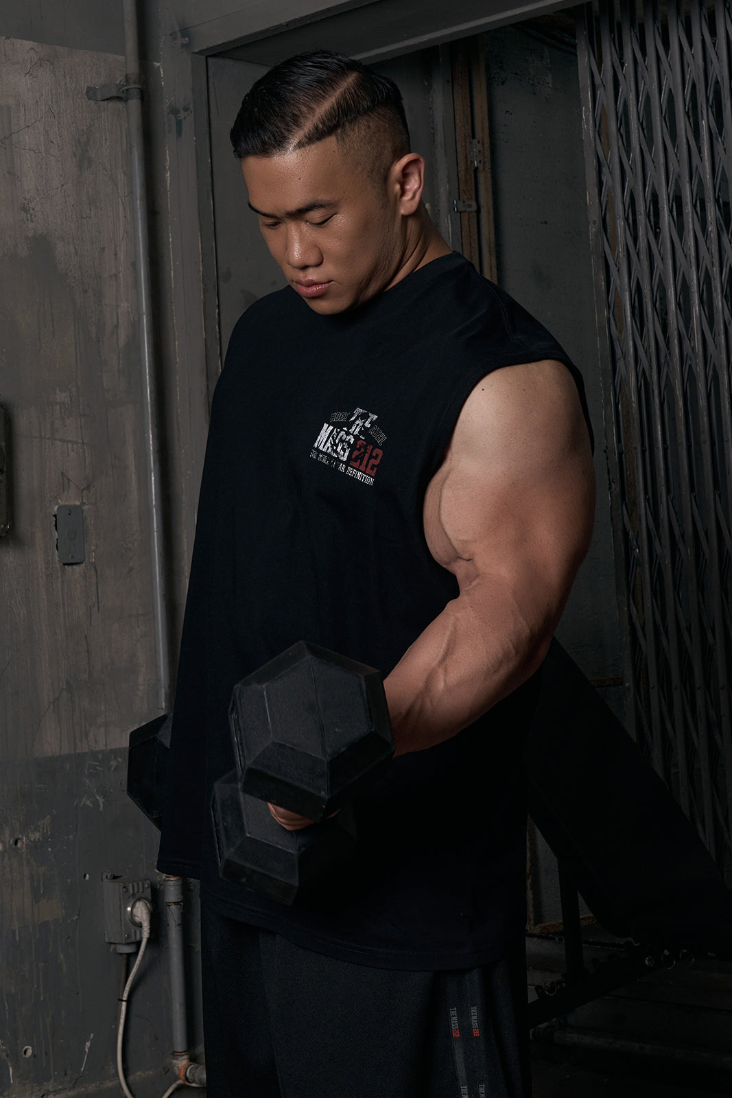 The Mass 212 Tape Mesh Bermuda Shorts
