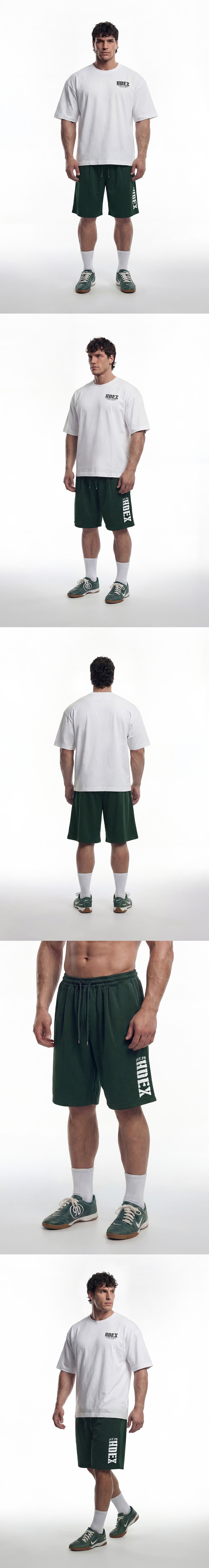 Classic Pintuck Mesh Shorts