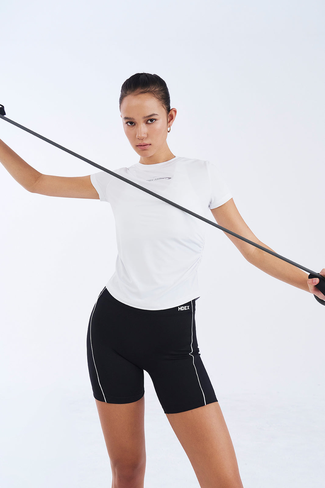 Women`s Assist Shirring Short Sleeve