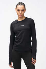 Womens Assist Waffle Performance Long Sleeve