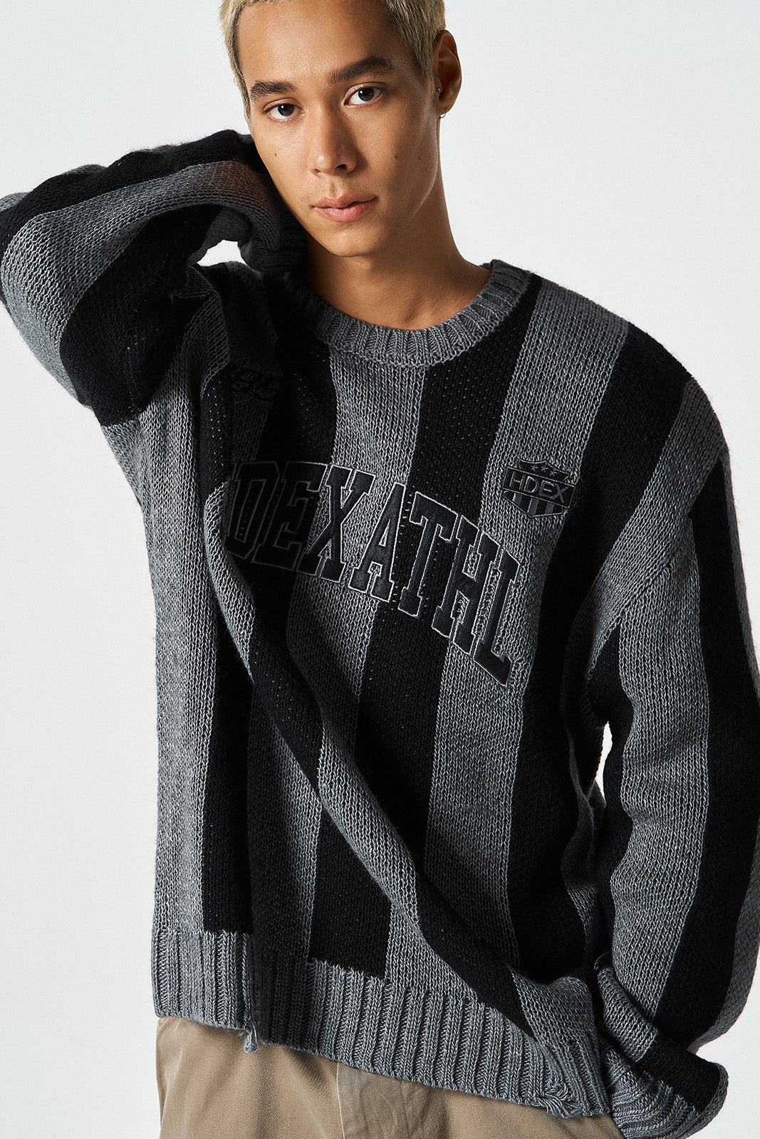 Athletic Stripe Knit