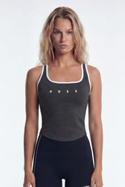 Sophie Square-Neck Crop Bra Top