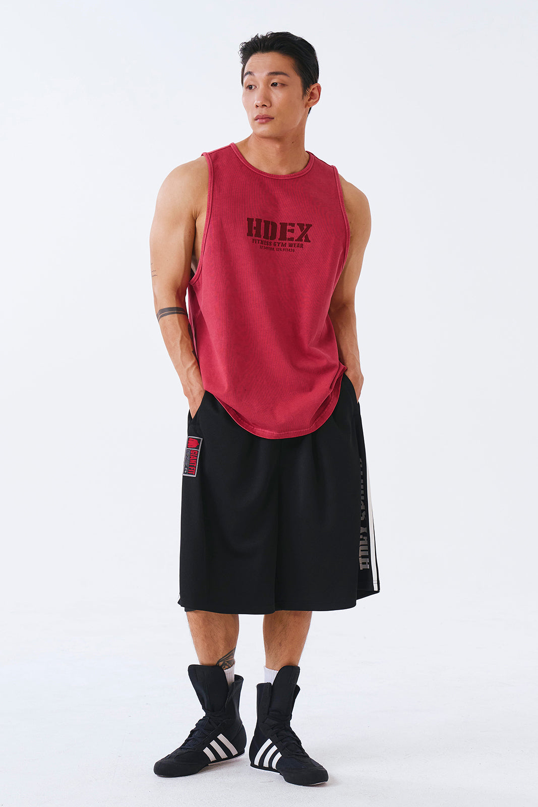 Giant Fit Mesh Bermuda Shorts