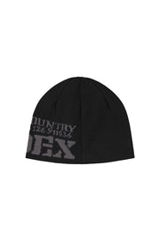 Lettering Jacquard Beanie