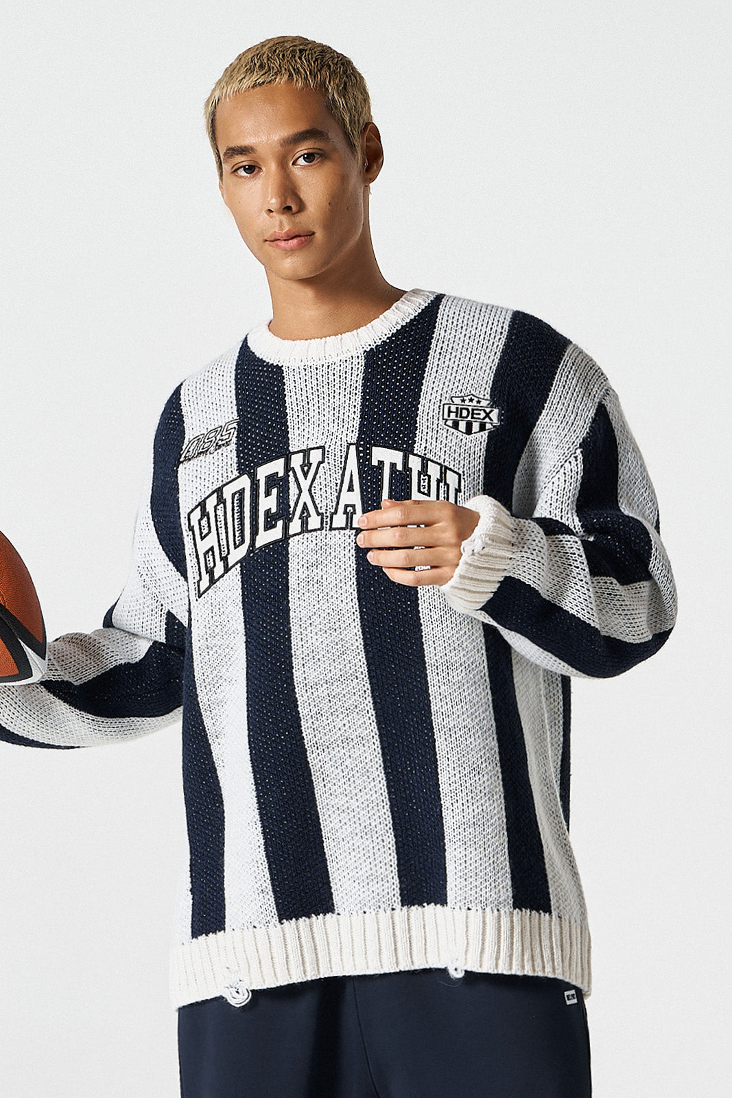 Athletic Stripe Knit
