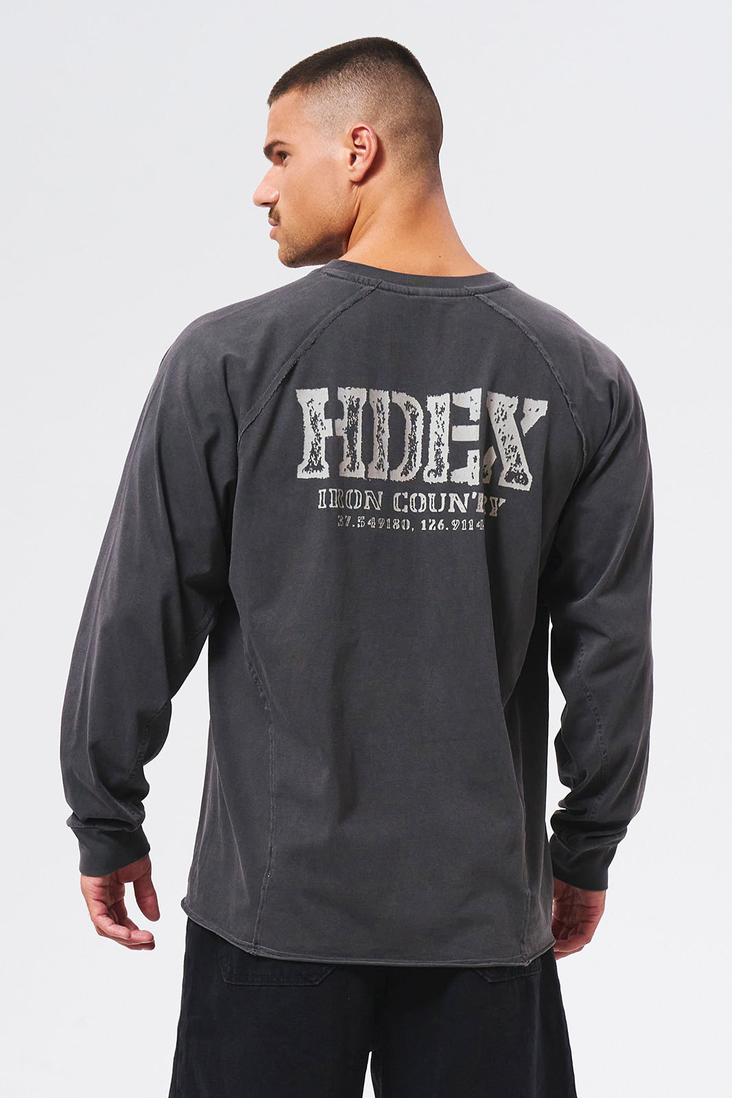 Core Back Logo Pigment Long Sleeve