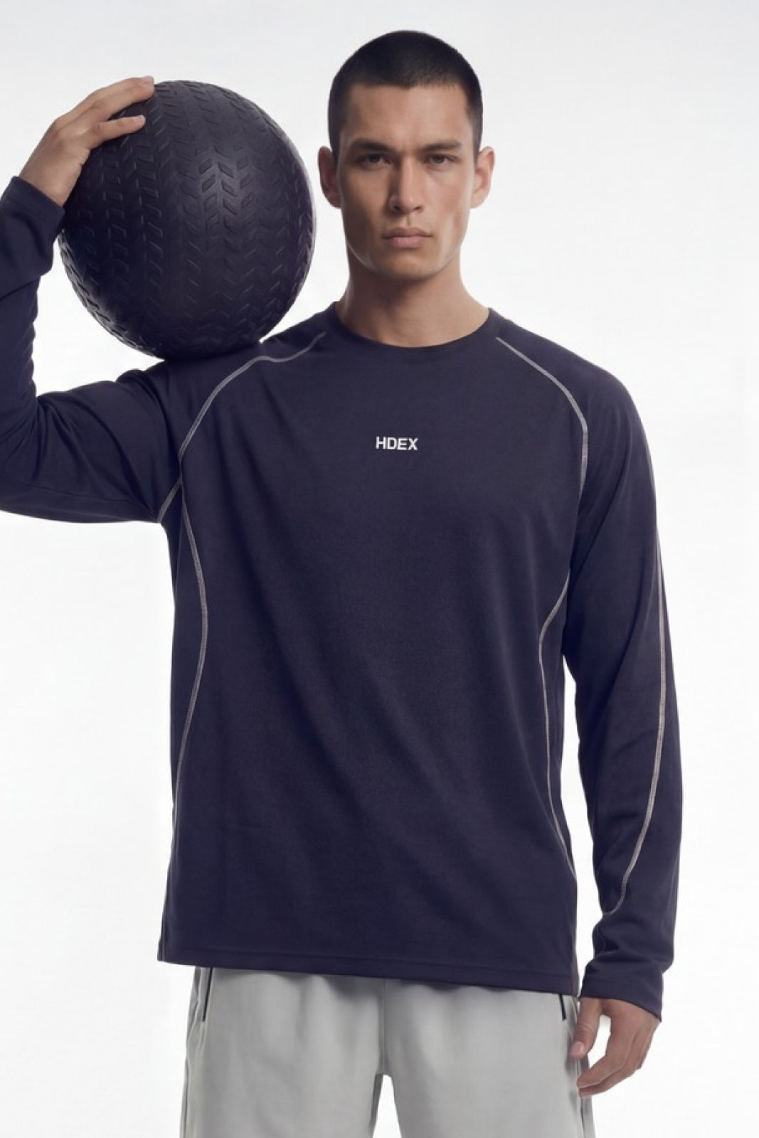 Active Mesh Stitch Long Sleeve