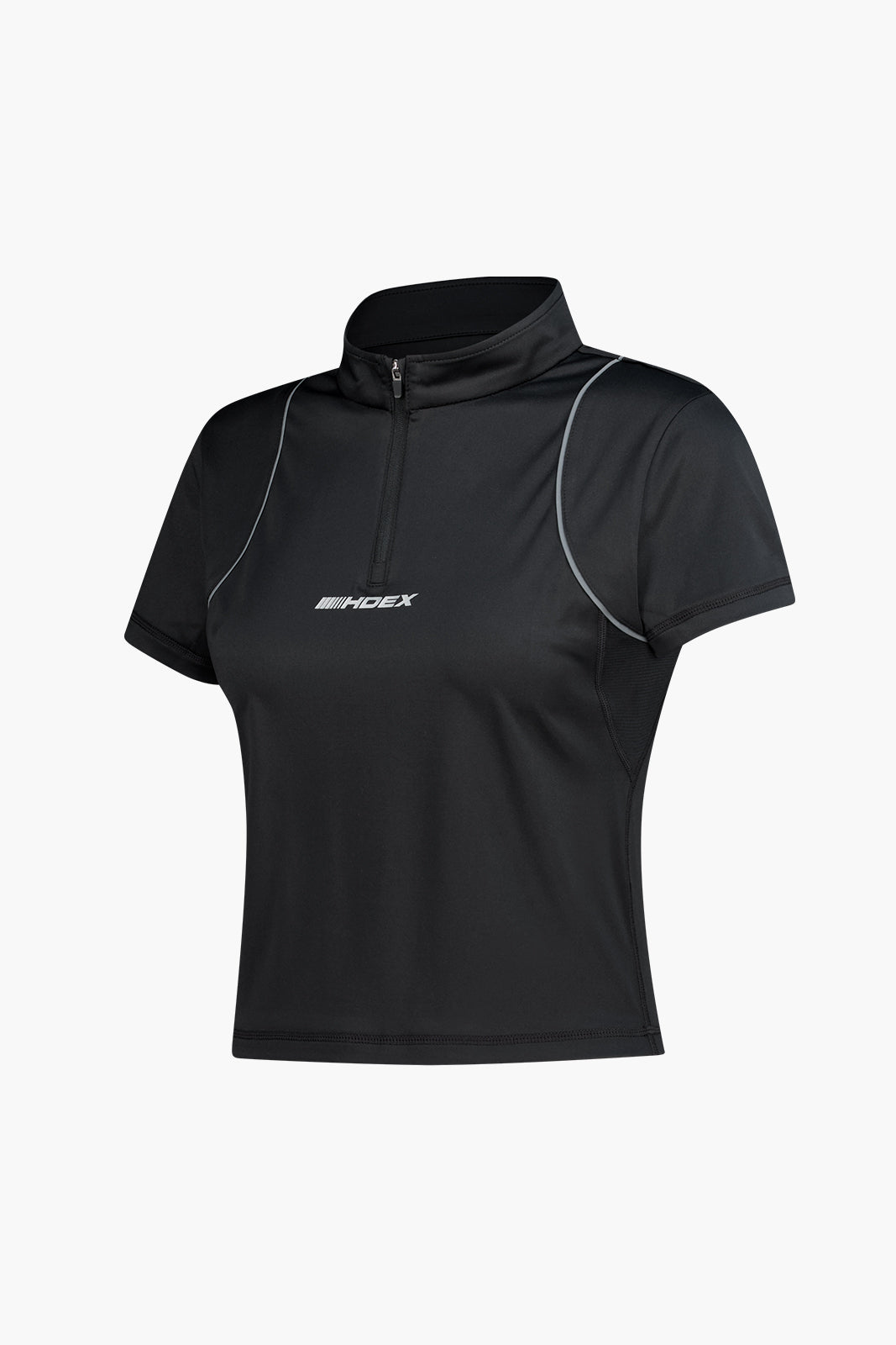 Women`s Assist Short Sleeve Half Zip-Up