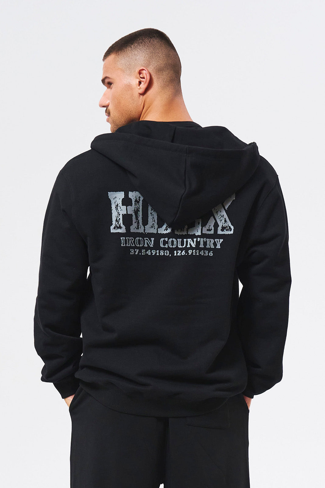 Core Back Logo Hoodie Zip-up