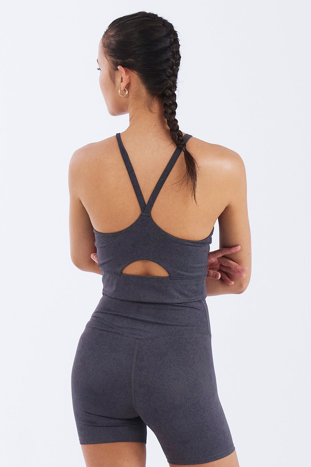 Women`S Python Strap Halter Neck Bra Top