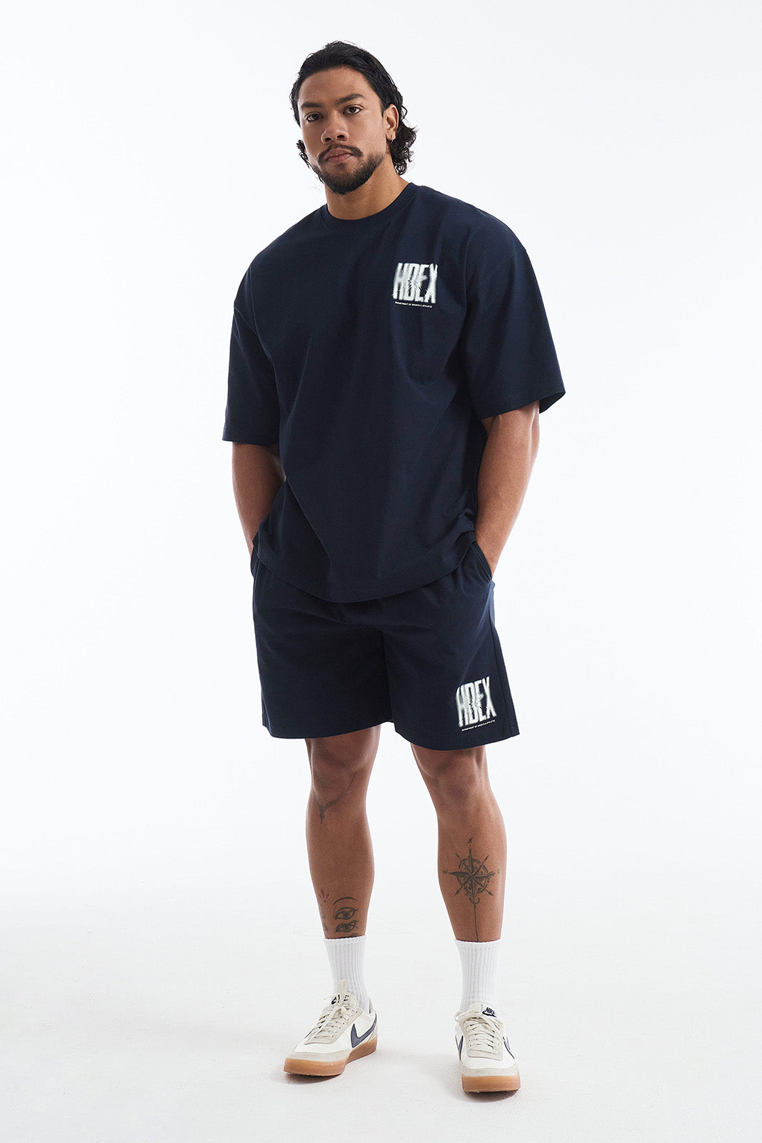 Crack Printed Shorts