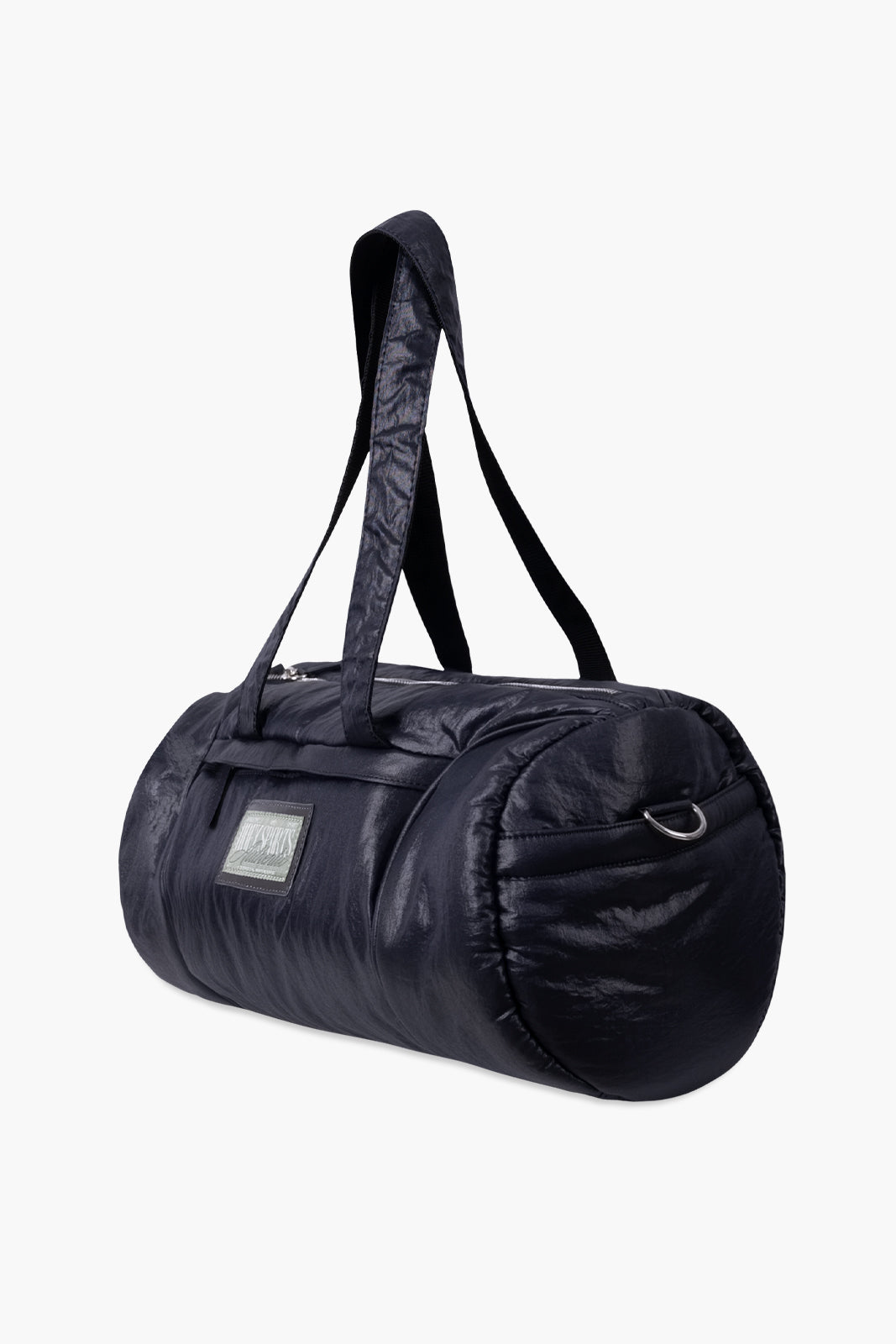 Glossy Nylon Duffle Bag