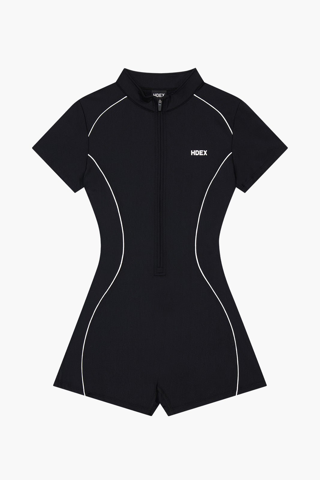 Womens Support Piping Short Sleeve Bodysuit