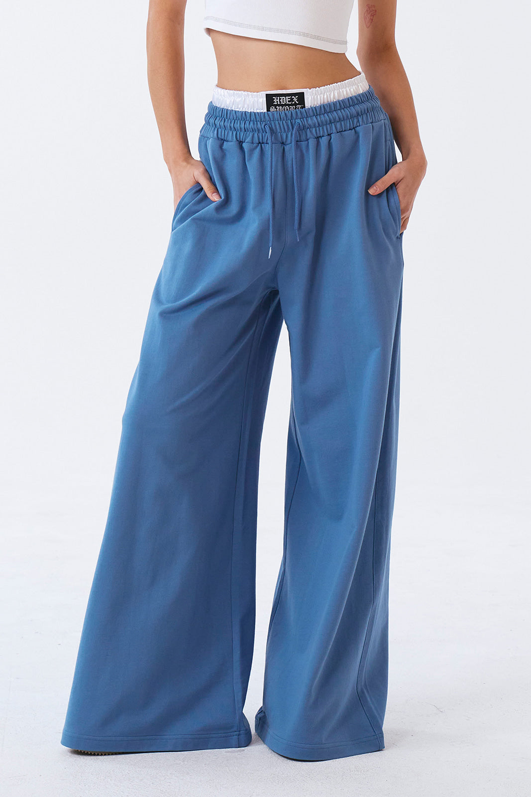Women`s Double Waist Sweat Pants