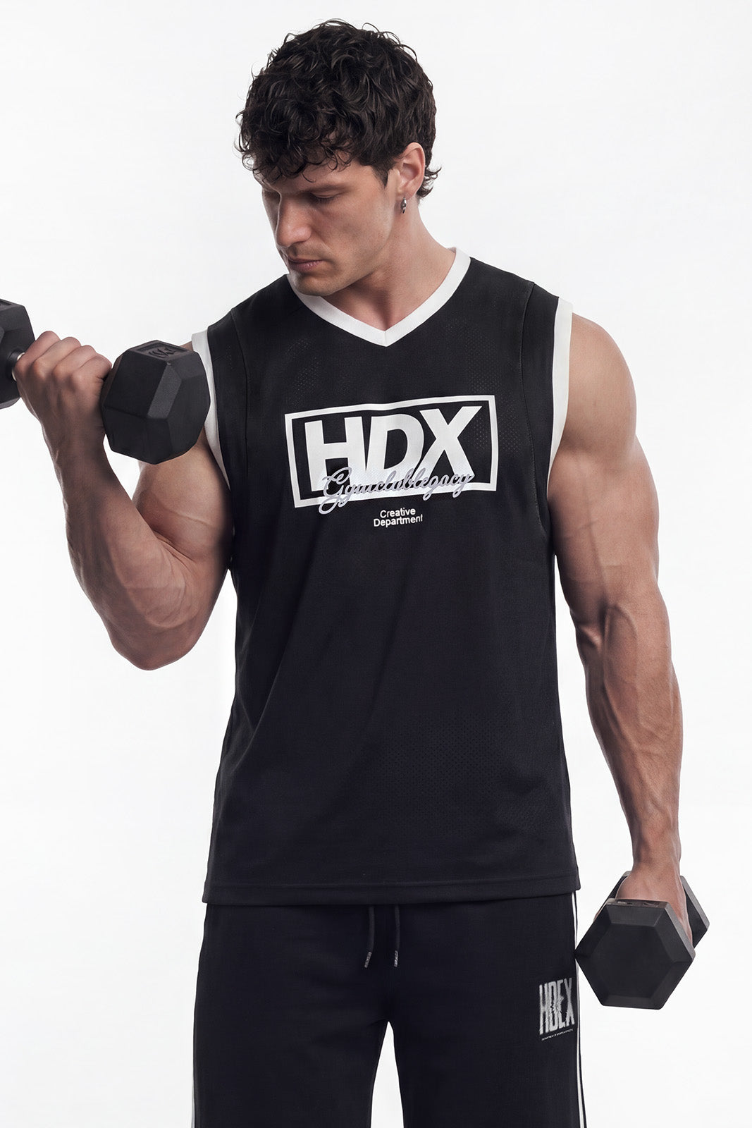 Box Layer Mesh Sleeveless