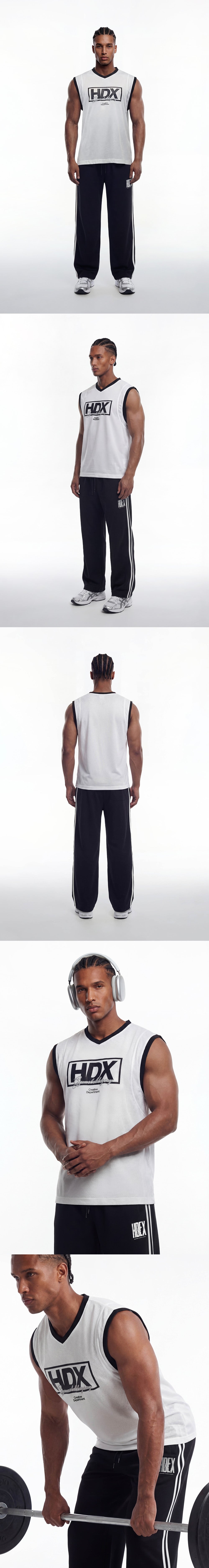 Box Layer Mesh Sleeveless