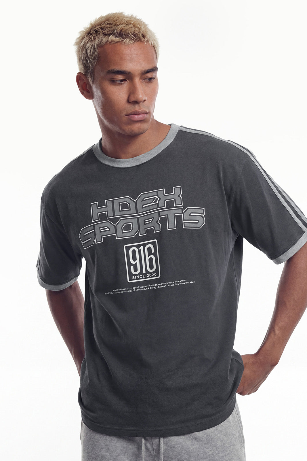 Free Ringer Over Fit Short Sleeve