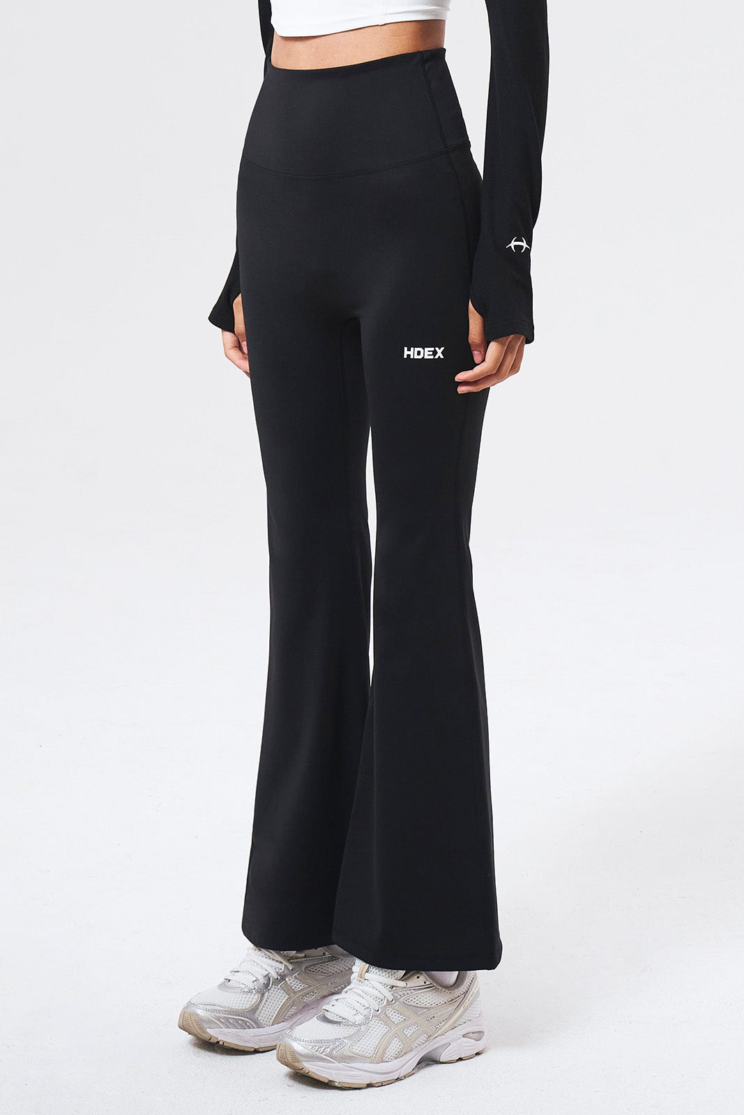 Womens Firm Support Bootcut Leggings (Short Ver)