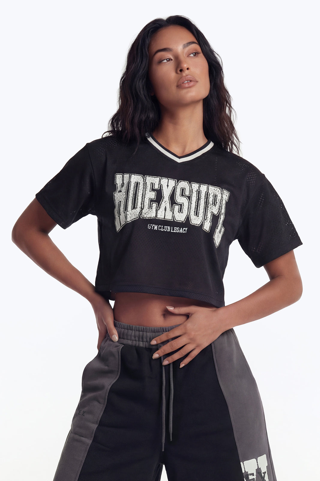 Mega Wide Crop Short Sleeve